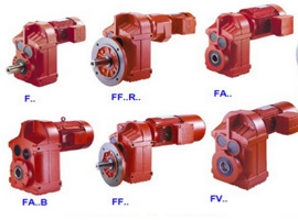 German SEW reducer F series