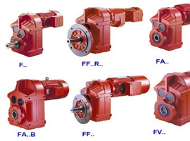 F series parallel shaft helical gear reducer